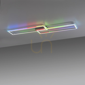 Plafon FELIX60 14635-55 Srebrny 2xLED small 9