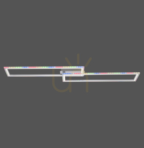 Plafon FELIX60 14635-55 Srebrny 2xLED small 0