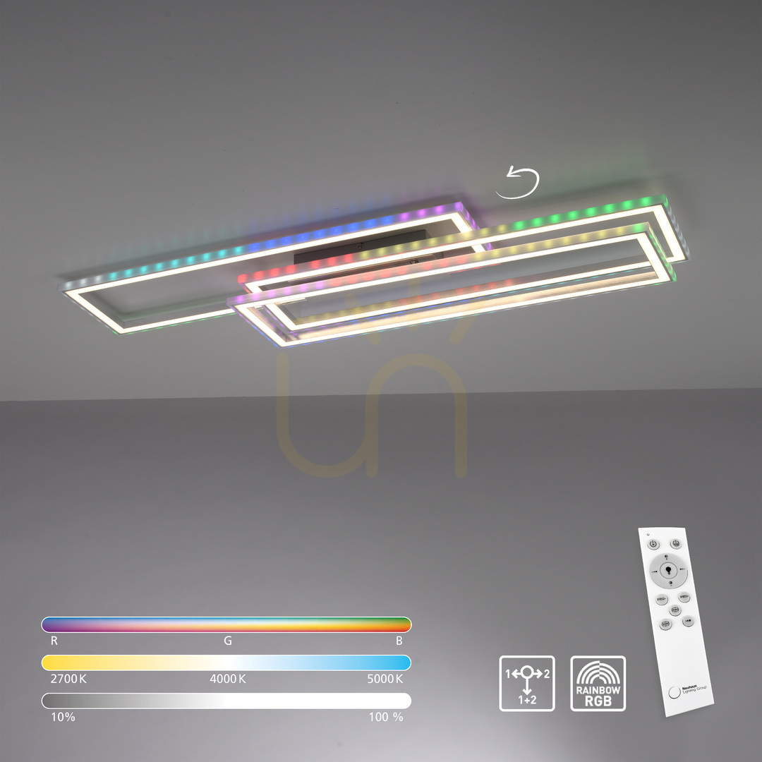 Zobacz Plafon FELIX60 14637-55 Srebrny 2xLED Plafon FELIX60 14637-55 Srebrny 2xLED