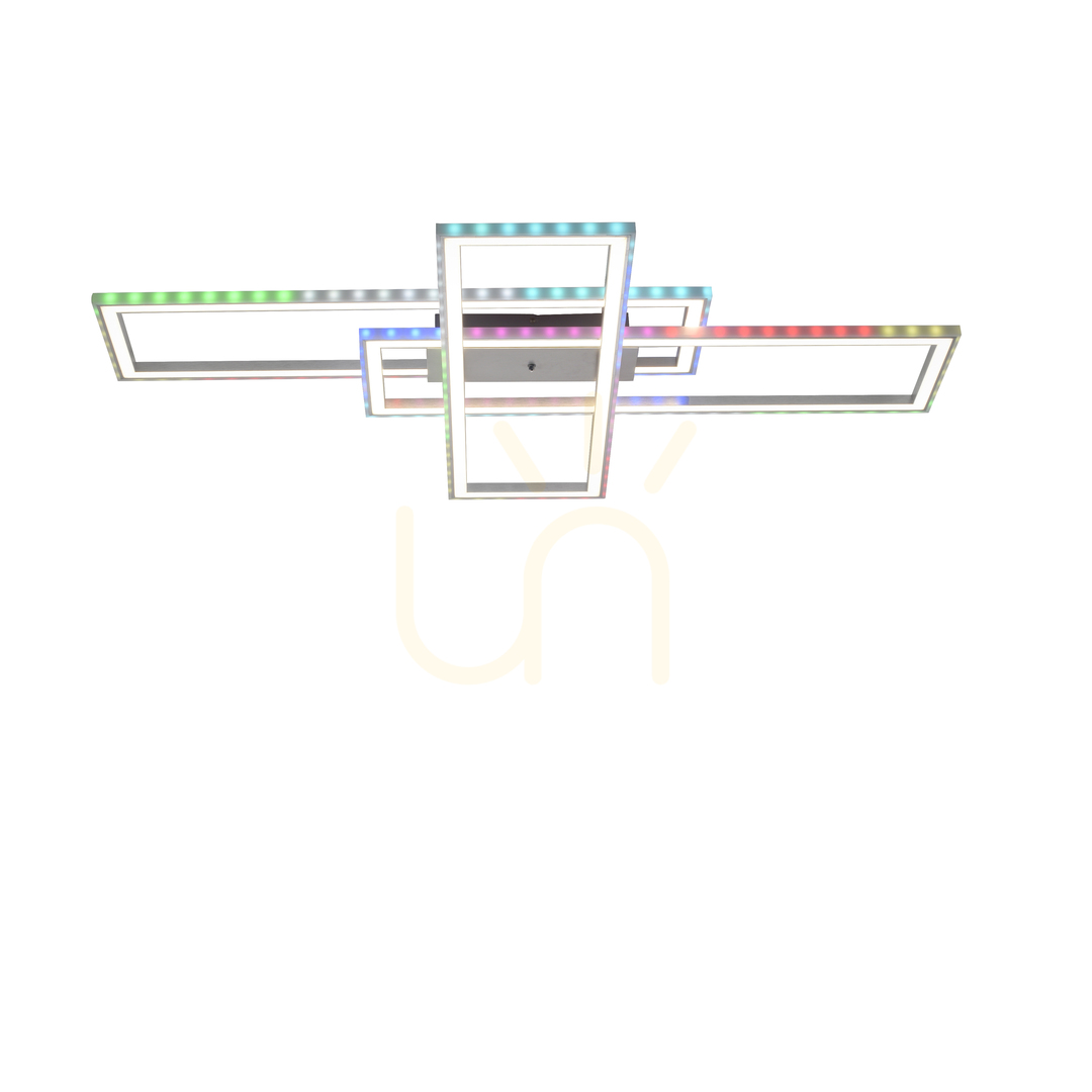 Wyświetl Plafon FELIX60 14637-55 Srebrny 2xLED Plafon FELIX60 14637-55 Srebrny 2xLED