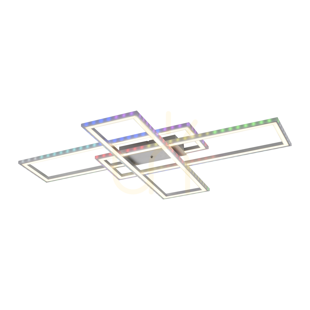 Sprawdź Plafon FELIX60 14637-55 Srebrny 2xLED Plafon FELIX60 14637-55 Srebrny 2xLED
