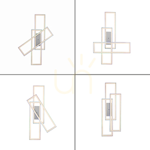 Plafon FELIX60 14637-55 Srebrny 2xLED 8 Plafon FELIX60 14637-55 Srebrny 2xLED small 8