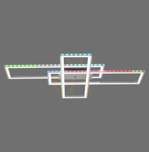 Plafon FELIX60 14637-55 Srebrny 2xLED 0 Plafon FELIX60 14637-55 Srebrny 2xLED small 0