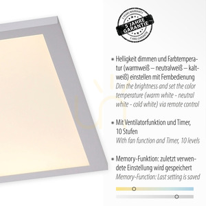 Plafon FLAT-AIR 14643-16 Biały 1xLED small 3