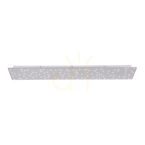 Plafon LED Sparkle 14672-55 srebrny 100 × 25 cm, 20 W 2160 lm, barwa regulowana 2700–5000 K small 11