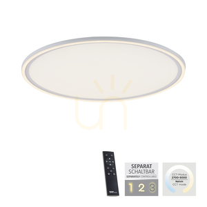 Plafon EDGING 14871-16 Biały 1xLED small 1