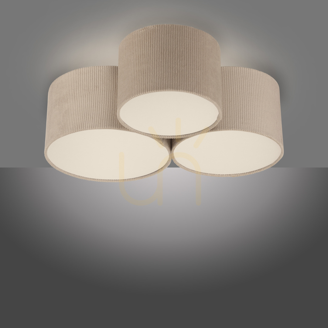 Sprawdź Plafon GREEN DURO 14890-39 Beżowy 3xE27 Plafon GREEN DURO 14890-39 Beżowy 3xE27