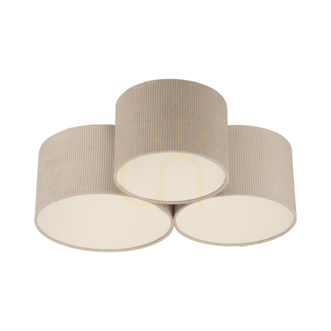 Obejrzyj Plafon GREEN DURO 14890-39 Beżowy 3xE27 Plafon GREEN DURO 14890-39 Beżowy 3xE27