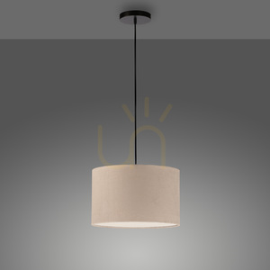 Lampa Wisząca GREEN DURO 14892-39 Beżowy 1xE27 small 5