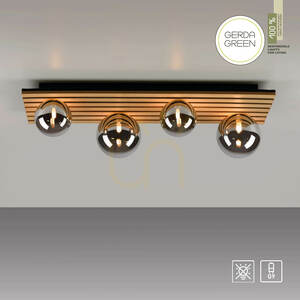 Plafon GREEN STIKA 15209-79 Drewno 4xG9 13 Plafon GREEN STIKA 15209-79 Drewno 4xG9 small 13
