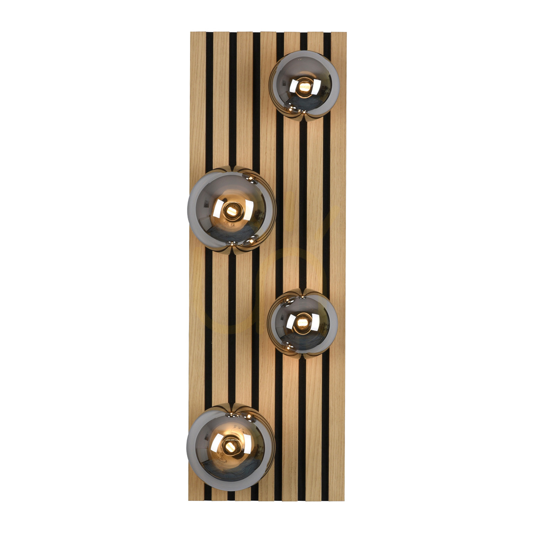 Wyświetl Plafon GREEN STIKA 15209-79 Drewno 4xG9 Plafon GREEN STIKA 15209-79 Drewno 4xG9