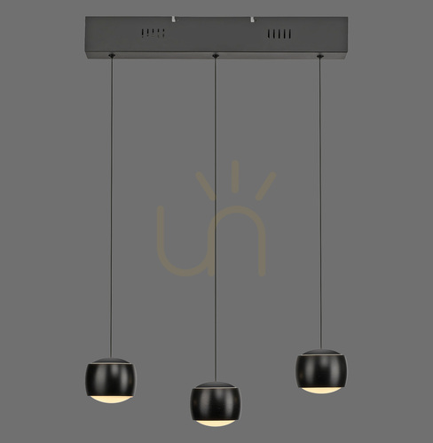 Sprawdź Lampa Wisząca BALLINI 15261-18 Czarny 3xLED