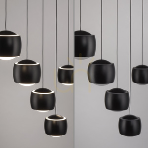 Lampa Wisząca BALLINI 15262-18 Czarny 5xLED small 12