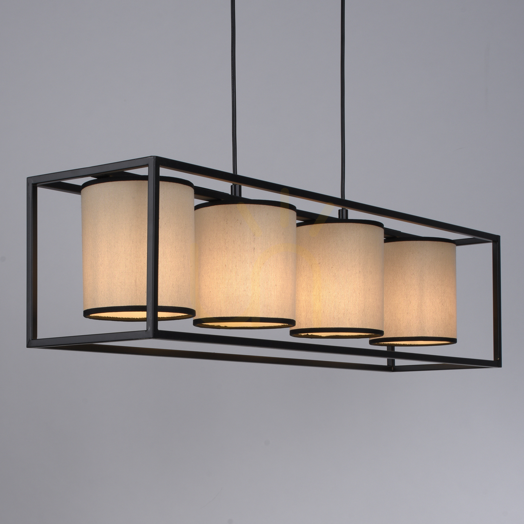 Sprawdź Lampa Wisząca RAVEN 15305-18 Beżowy 4xE27 Lampa Wisząca RAVEN 15305-18 Beżowy 4xE27