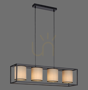 Lampa Wisząca RAVEN 15305-18 Beżowy 4xE27 0 Lampa Wisząca RAVEN 15305-18 Beżowy 4xE27 small 0