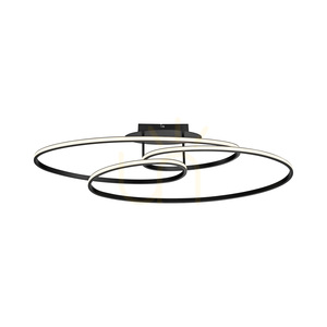 Plafon LUMACA 15321-18 Czarny 1xLED small 1