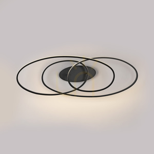 Plafon LUMACA 15321-18 Czarny 1xLED small 11