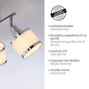 Plafon ACCOR 15373-17 Chrom 3xE14 small 4