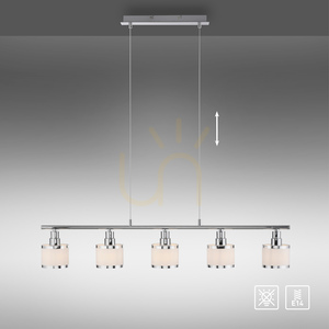 Lampa Wisząca ACCOR 15375-17 Chrom 5xE14 small 13