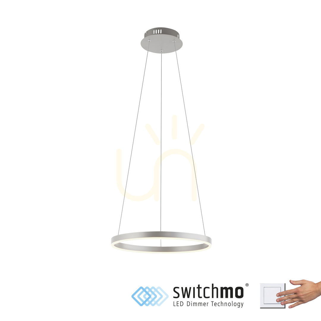 Zobacz Lampa Wisząca RITUS 15393-95 Srebrny 1xLED Lampa Wisząca RITUS 15393-95 Srebrny 1xLED