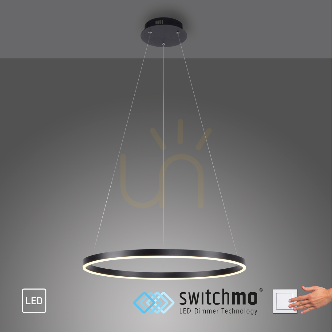 Sprawdź Lampa Wisząca RITUS 15394-13 Antracyt 1xLED Lampa Wisząca RITUS 15394-13 Antracyt 1xLED