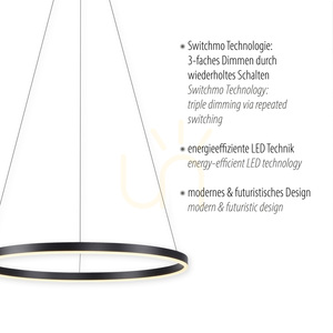 Lampa Wisząca RITUS 15394-13 Antracyt 1xLED 3 Lampa Wisząca RITUS 15394-13 Antracyt 1xLED small 3