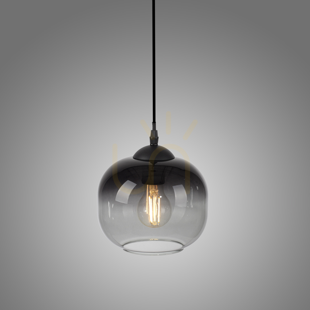Pokaż Lampa Wisząca ZEA 15420-18 Czarny 1xE27 Lampa Wisząca ZEA 15420-18 Czarny 1xE27