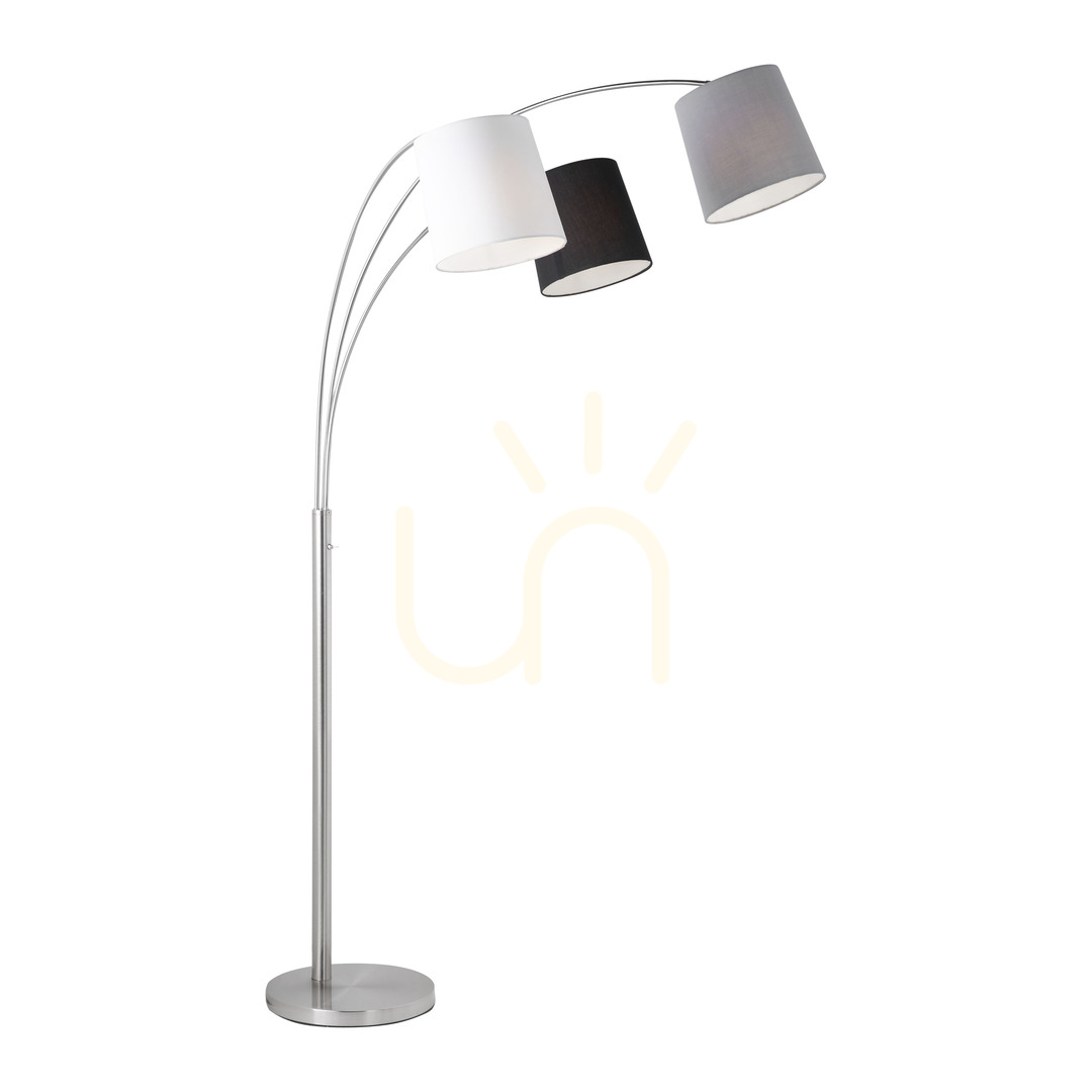 Pokaż Lampa Podłogowa MELVIN 15461-55 Srebrny 3xE27 Lampa Podłogowa MELVIN 15461-55 Srebrny 3xE27
