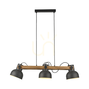 Lampa Wisząca CUP 2.0 15743-18 Czarny 3xE27 small 1