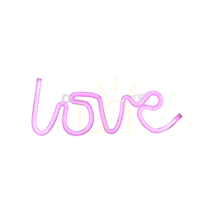 Kinkiet NEON-LOVE 85021-87 Różowy 1xLED small 12