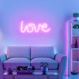 Kinkiet NEON-LOVE 85021-87 Różowy 1xLED small 2