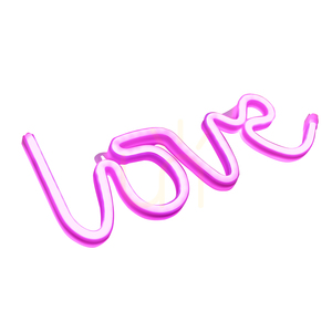 Kinkiet NEON-LOVE 85021-87 Różowy 1xLED small 6