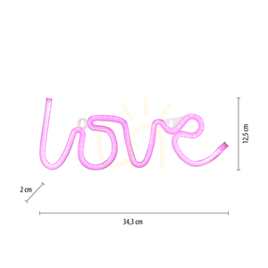 Kinkiet NEON-LOVE 85021-87 Różowy 1xLED small 7