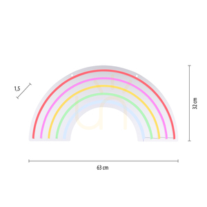 Kinkiet NEON-RAINBOW 85024-70 Wielokolorowy 1xLED 6 Kinkiet NEON-RAINBOW 85024-70 Wielokolorowy 1xLED small 6