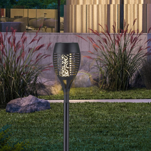 Solarny kolec ogrodowy Zuma Line FACKEL-SOL 19107-18 czarny LED small 2