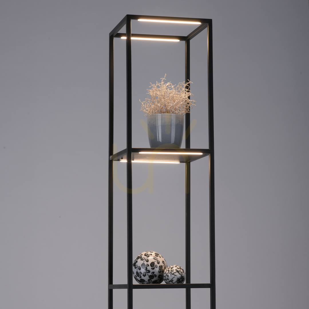 Wyświetl Lampa Podłogowa CONNI 401-18 Czarny 4xLED Lampa Podłogowa CONNI 401-18 Czarny 4xLED