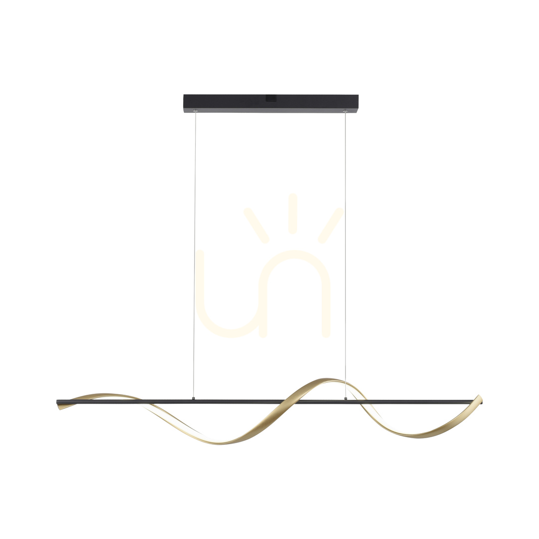 Pokaż Lampa Wisząca Q-SWING 2385-13 Mosiądz 1xLED Lampa Wisząca Q-SWING 2385-13 Mosiądz 1xLED