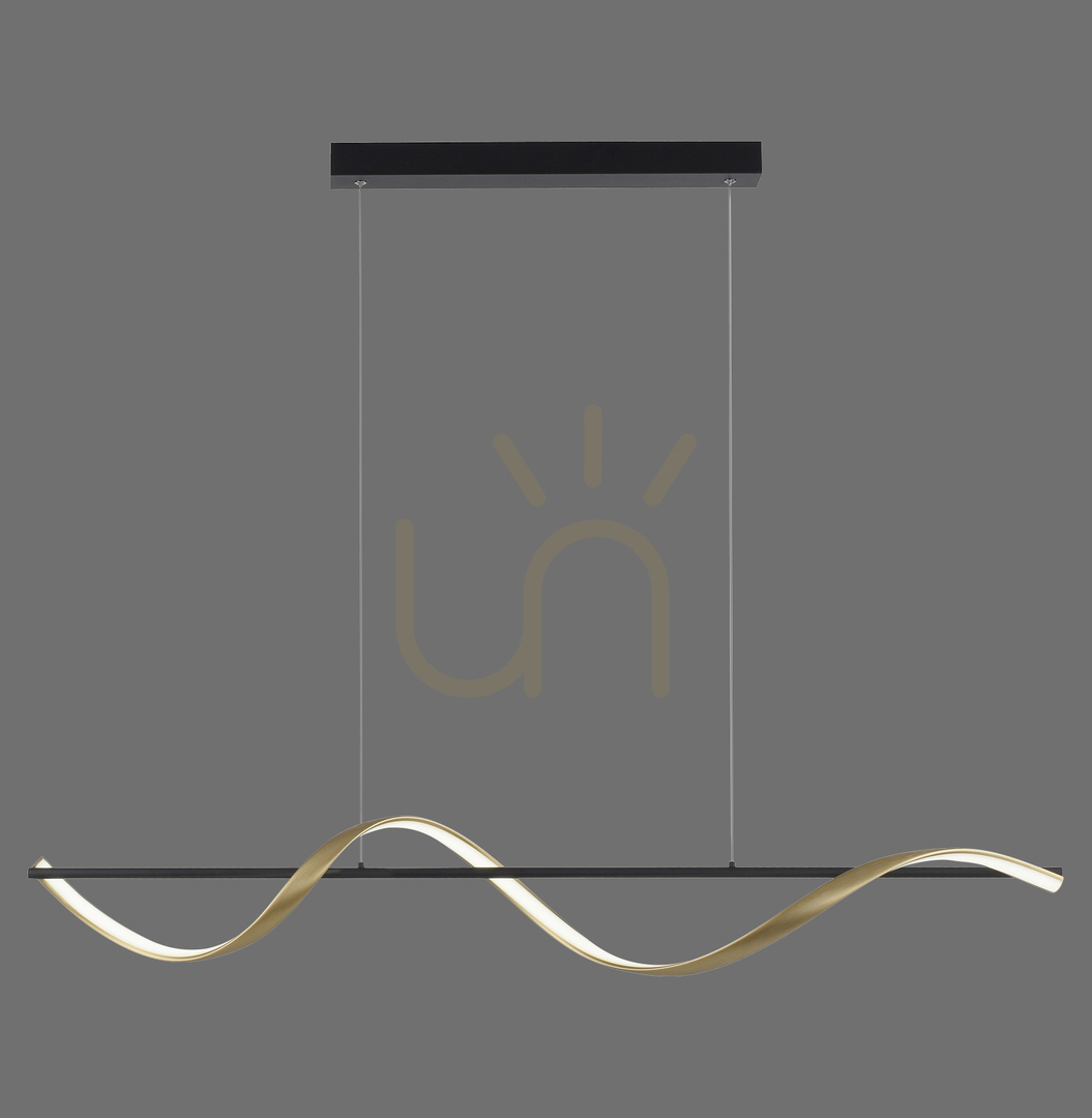Sprawdź Lampa Wisząca Q-SWING 2385-13 Mosiądz 1xLED Lampa Wisząca Q-SWING 2385-13 Mosiądz 1xLED
