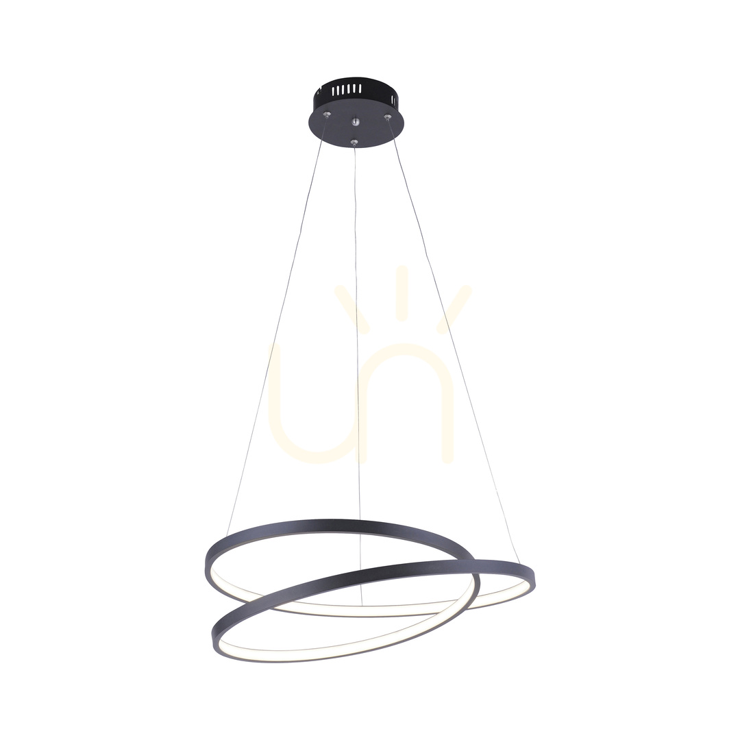 Sprawdź Lampa Wisząca ROMAN 2472-18 Czarny 1xLED Lampa Wisząca ROMAN 2472-18 Czarny 1xLED