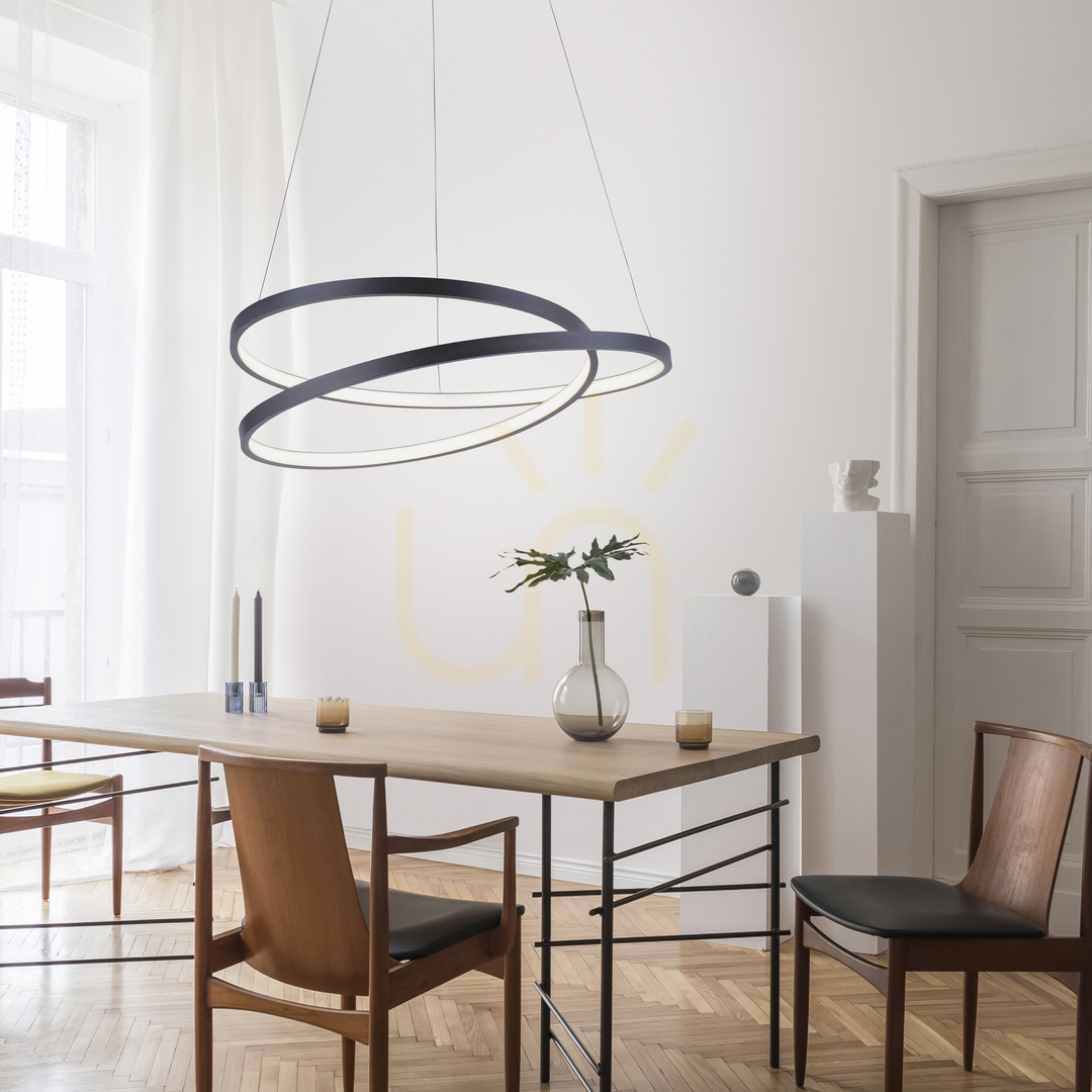 Obejrzyj Lampa Wisząca ROMAN 2472-18 Czarny 1xLED Lampa Wisząca ROMAN 2472-18 Czarny 1xLED