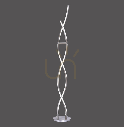 Sprawdź Lampa Podłogowa Q-MALINA 439-55 Srebrny 2xLED