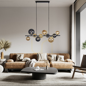 Lampa Wisząca POPSICLE 2583-18 Przydymiony 10xG9 small 16
