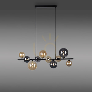 Lampa Wisząca POPSICLE 2583-18 Przydymiony 10xG9 small 5
