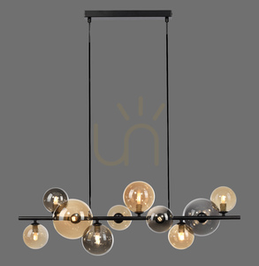 Lampa Wisząca POPSICLE 2583-18 Przydymiony 10xG9 small 0