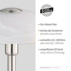 Lampa Stołowa ENOVA 4026-55 Srebrny 1xG9 small 4
