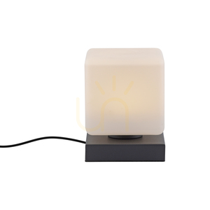 Lampa Stołowa DADOA 4036-13 Antracyt 1xLED small 1