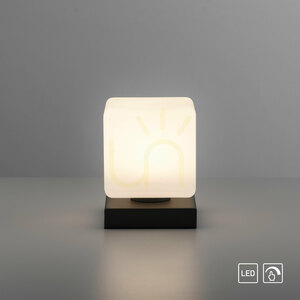Lampa Stołowa DADOA 4036-13 Antracyt 1xLED small 10