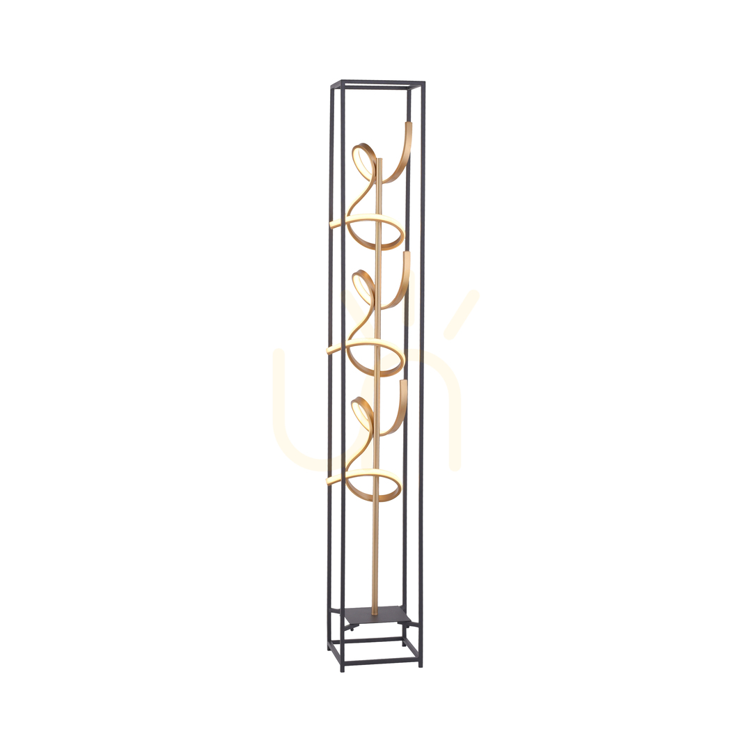 Zobacz Lampa Podłogowa SELINA 415-18 Czarny 3xLED Lampa Podłogowa SELINA 415-18 Czarny 3xLED