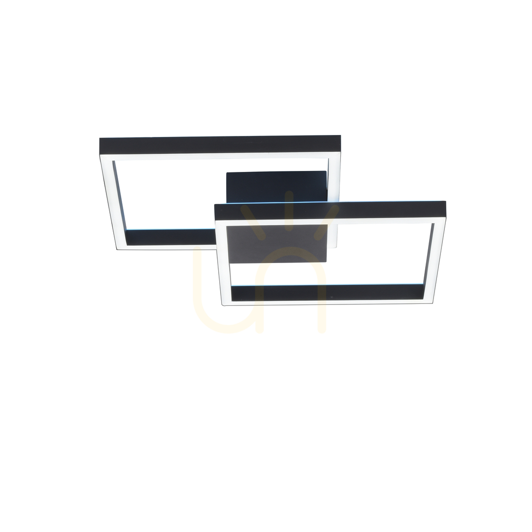 Pokaż Plafon Q-MARKO 6144-18 Czarny 2xLED Plafon Q-MARKO 6144-18 Czarny 2xLED