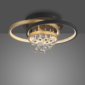 Plafon ROTAZO 6267-68 Czarny 1xLED small 10